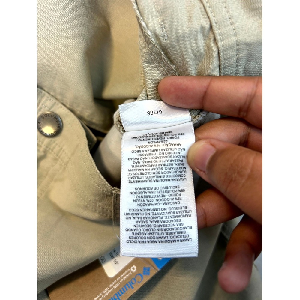 NWT Columbia Utilizer II Shorts Men's 38 Beige 10" Inseam Utility Outdoor Hiking - Picture 10 of 12